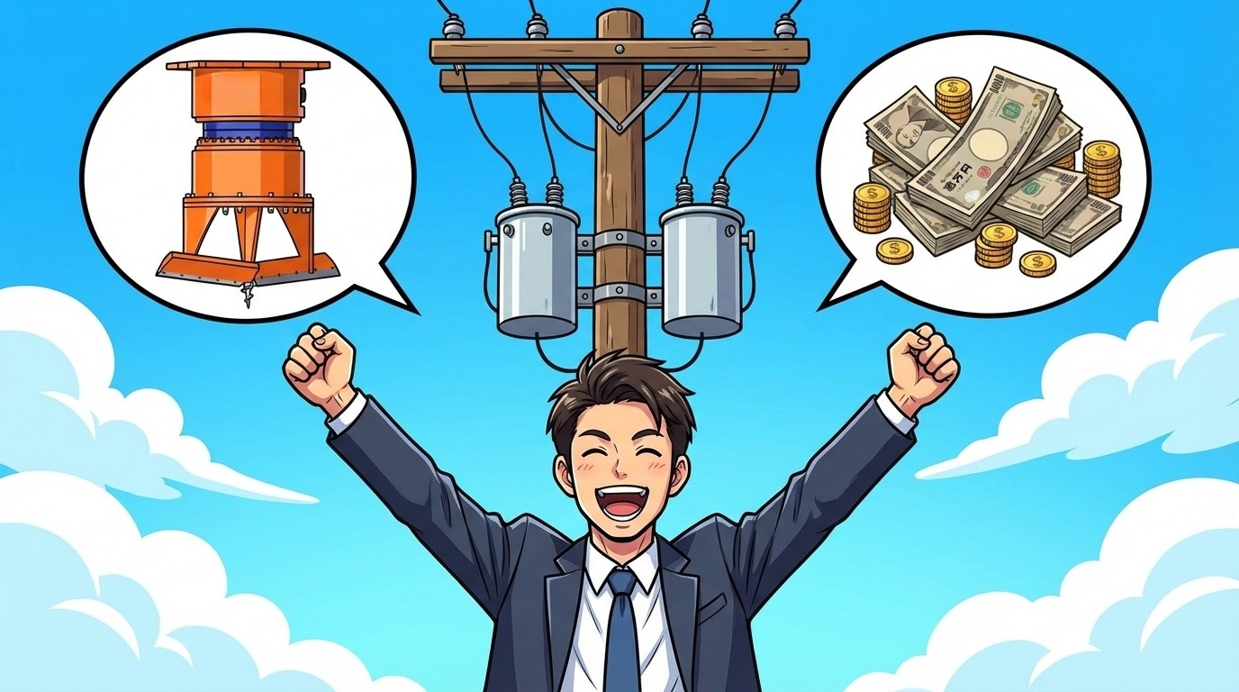 Dipperfoxで送電線の維持管理コストを削減｜切り株処理の新しいスタンダード